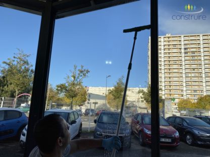 Nettoyage vitrerie et bardage à Mulhouse et dans le Haut-Rhin