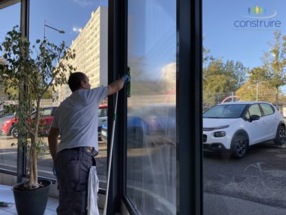 Nettoyage vitrerie et bardage à Mulhouse et dans le Haut-Rhin