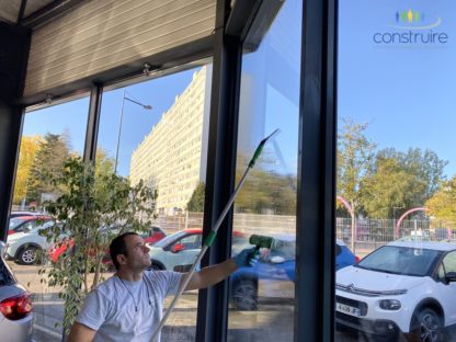 Nettoyage vitrerie et bardage à Mulhouse et dans le Haut-Rhin