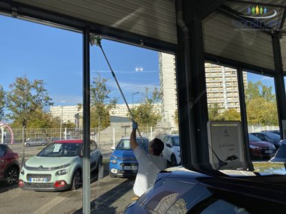 Nettoyage vitrerie et bardage à Mulhouse et dans le Haut-Rhin